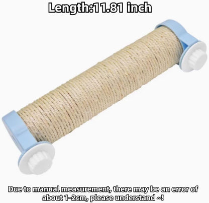 Rabbit Scratching Posts Cage - Rabbit Scratching Pole Designed for Cage Bunny Scratcher Sisal (Pink)