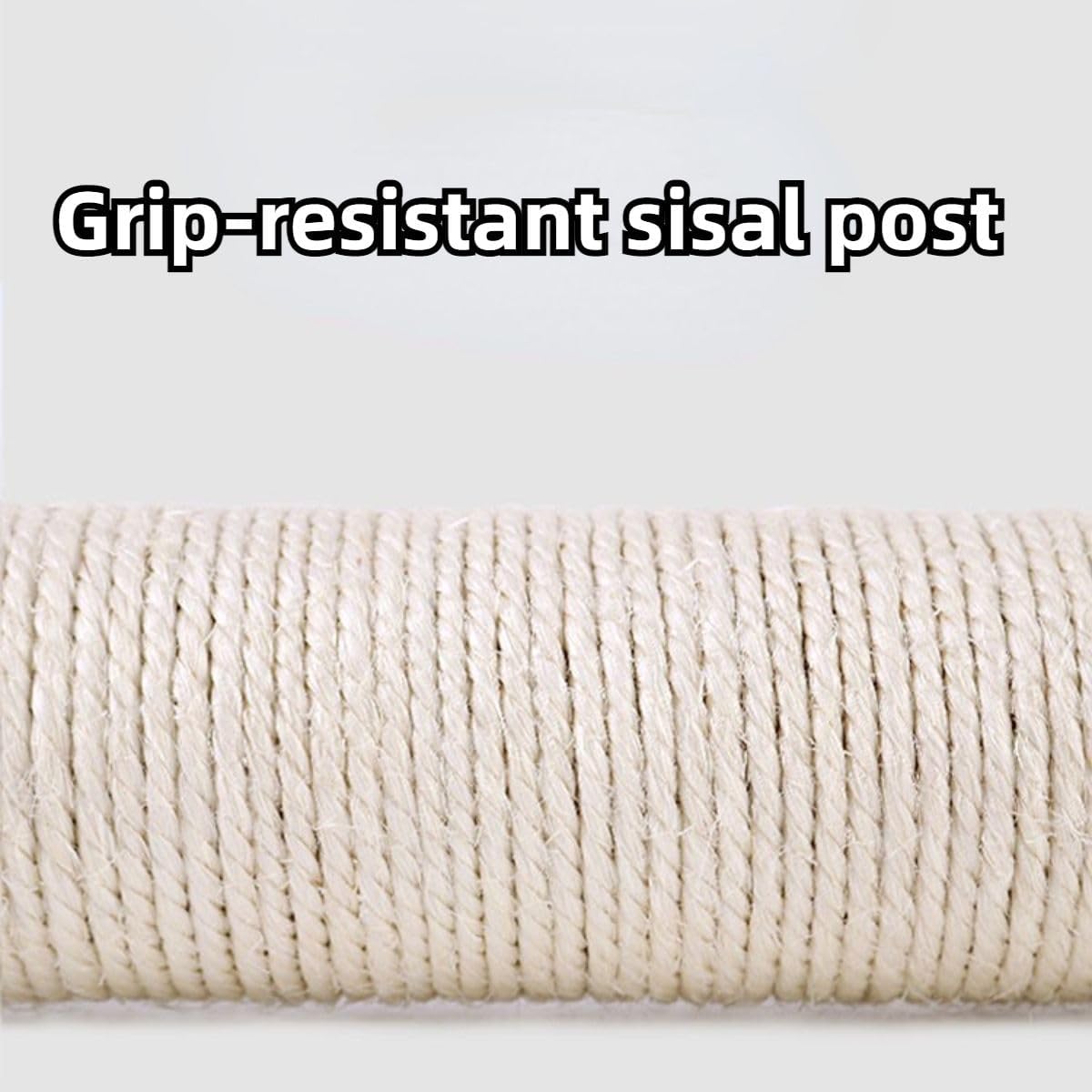 Rabbit Scratching Posts Cage - Rabbit Scratching Pole Designed for Cage Bunny Scratcher Sisal (Pink)