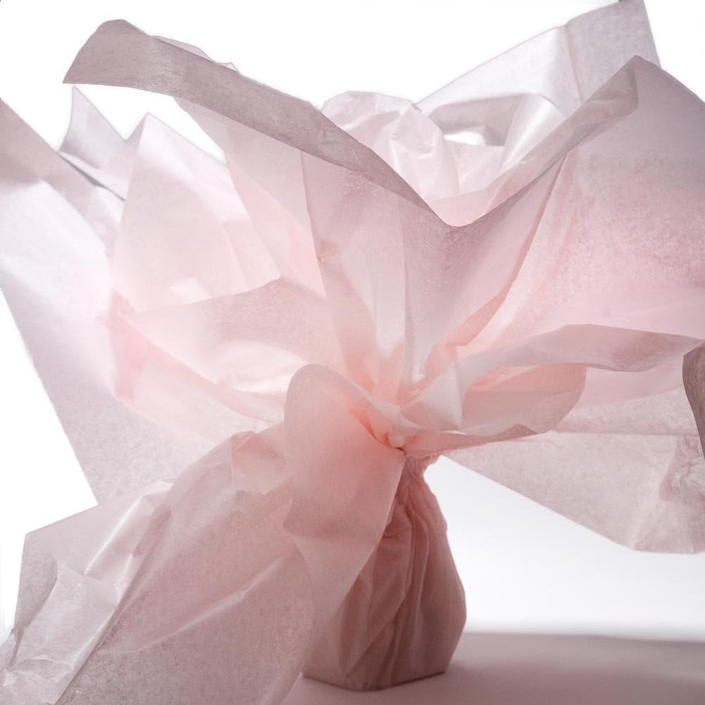 Solid Pink Tissue Sheets - 20" x 26", 10 Count | Perfect Colorful Gift Wrapping & Craft Supplies
