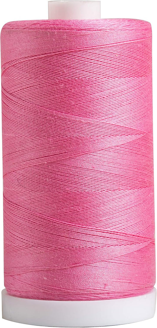 100% Cotton Thread - 1200 Yard Spool (Sweet Pink)