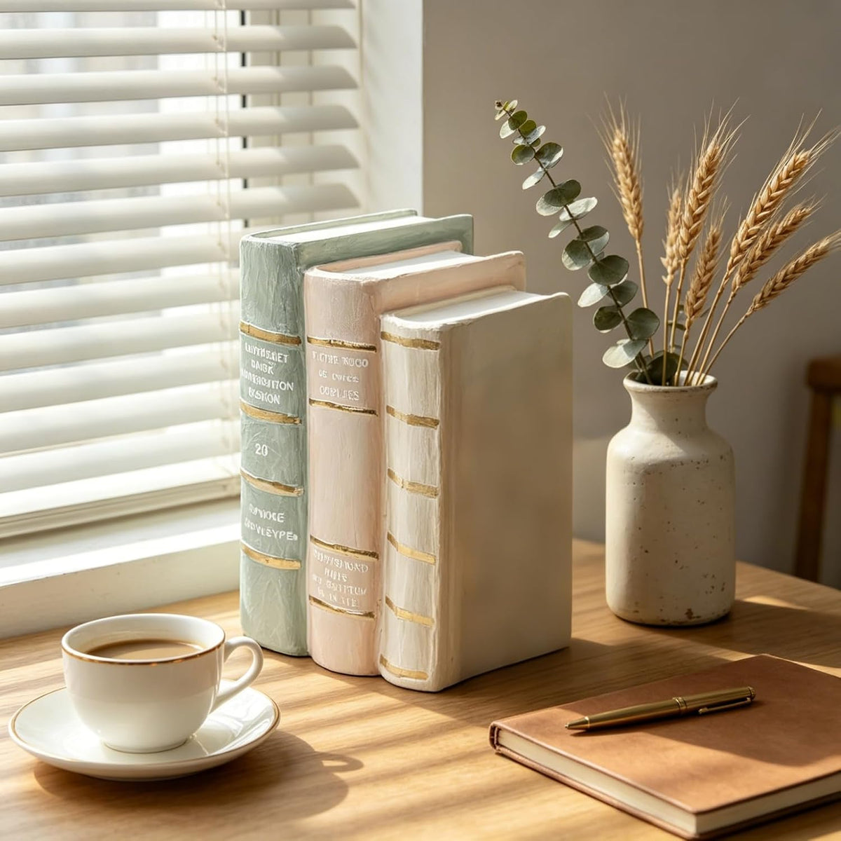 Decorative Books Living Room Decor Aesthetic 7.5 Inch Fake Books