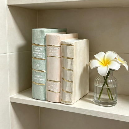 Decorative Books Living Room Decor Aesthetic 7.5 Inch Fake Books