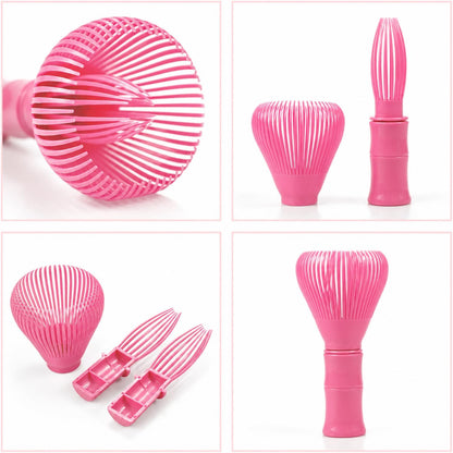 Traditional Matcha Whisk Reusable Resin Matcha Whisk Chasen Dishwasher Safe Matcha Stirrer Matcha Green Tea Powder Preparation Prepare Japanese Matcha Tea (pink)