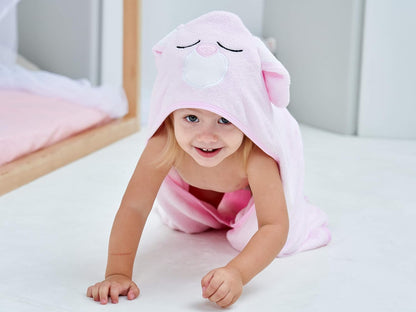 Ultra Soft Hooded Baby Towel - 2-Layer Thick 500GSM Absorbent