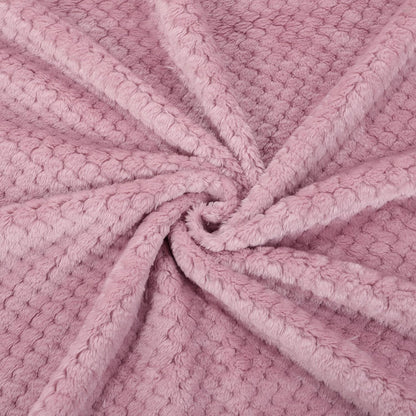 uxcell Fluffy Knitted Pet Blanket for Kitten Doggy 27x40 Pink
