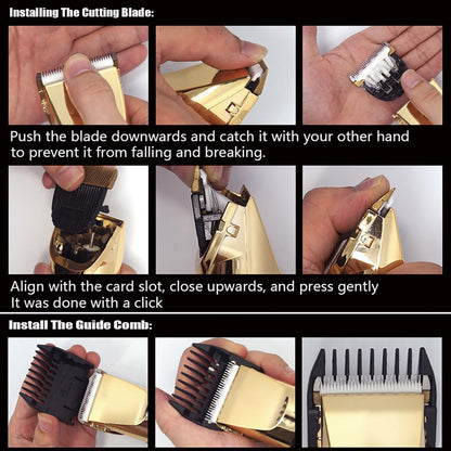 Professional Dog Clippers for Thick Coats - Heavy Duty Pet Grooming Clippers with Powerful Motor & Detachable Blades, Corded Hair Shears,Swiftly Trim Dogs, Cats, Sheep,Horses Dense Fur