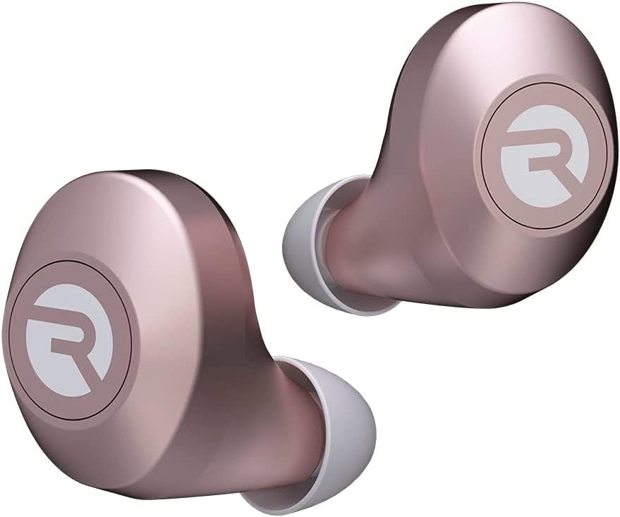 Raycon Everyday Bluetooth Wireless Earbuds with Microphone - Active Noise Cancelling, Sweat & Water-Resistant Earphones, Ear Buds Wireless Bluetooth (Rose Gold)