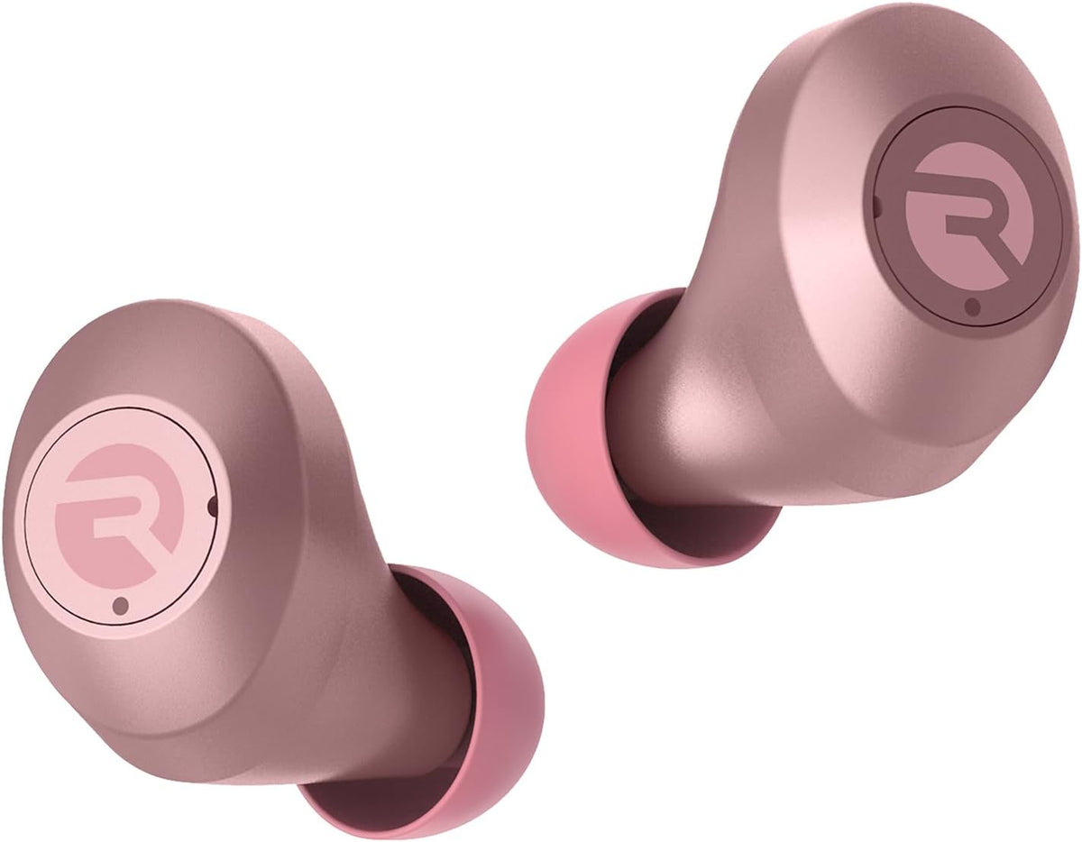 Raycon Everyday Bluetooth Wireless Earbuds with Microphone - Active Noise Cancelling, Sweat & Water-Resistant Earphones, Ear Buds Wireless Bluetooth (Rose Gold)