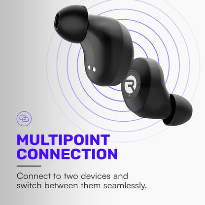 Raycon Everyday Bluetooth Wireless Earbuds with Microphone - Active Noise Cancelling, Sweat & Water-Resistant Earphones, Ear Buds Wireless Bluetooth (Rose Gold)