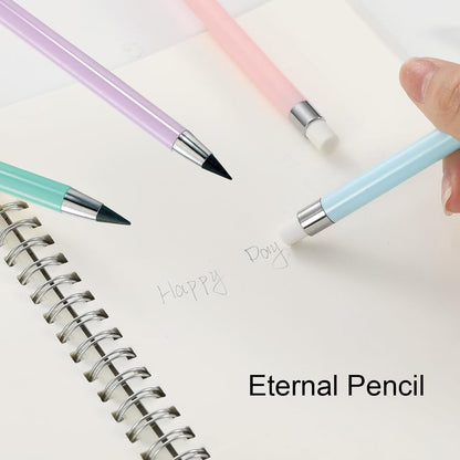 6 Pcs Cute Pink Stationery Set for Women Back to School Supplies Office Supplies Including Gel Ink Pens 6-in-1 Ballpoint Pens Pencil Eraser (Pink)