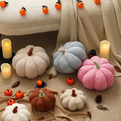 YRXRUS Pumpkin Pillows, Halloween Pumpkin Pillow Set of 2, Pink Pillows