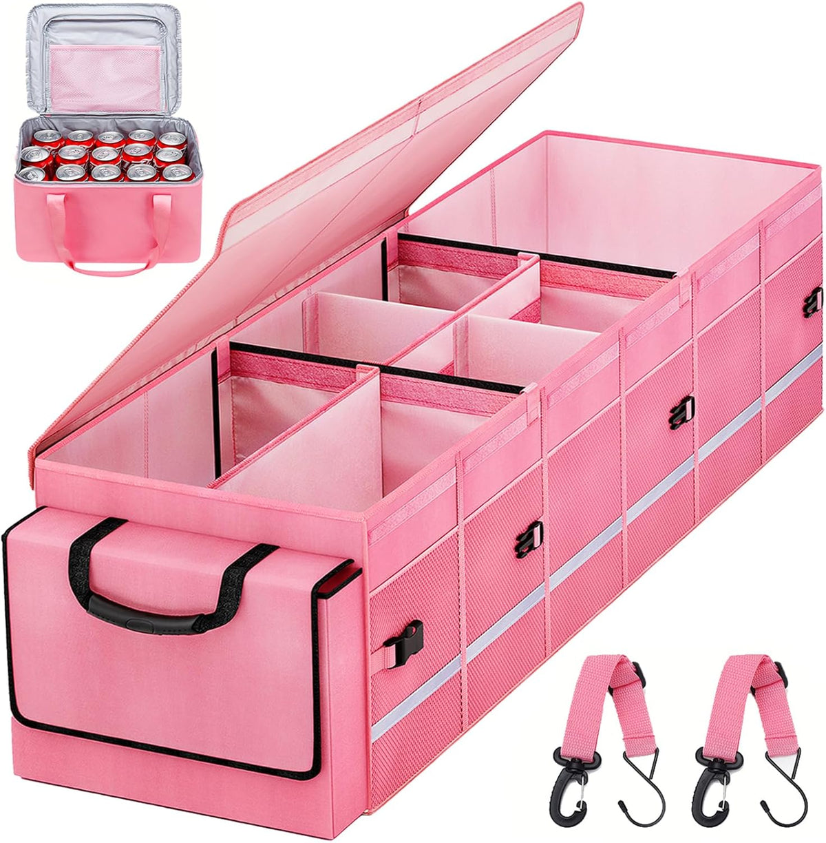 Car Trunk Organizer and Storage for Car, SUV & Sedan, Large
