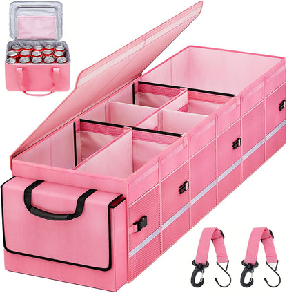 Car Trunk Organizer and Storage for Car, SUV & Sedan, Large