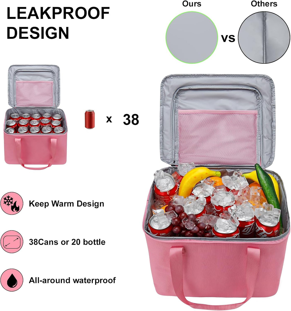 Car Trunk Organizer and Storage for Car, SUV & Sedan, Large