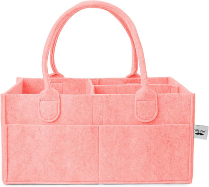 Baby Diaper Caddy Organizer, Pink