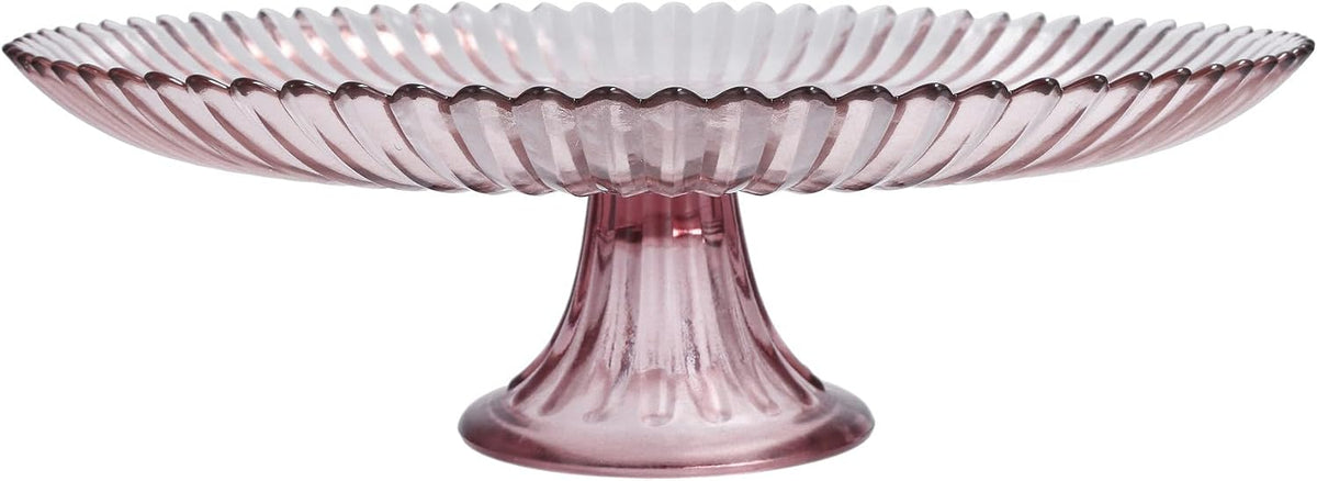 Archie Serveware, Large Cake Stand, 13", Pink