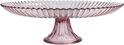 Archie Serveware, Large Cake Stand, 13", Pink