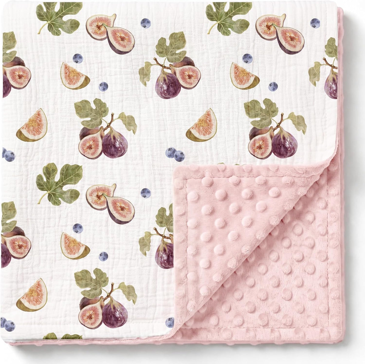 Muslin Baby Blankets for Boys & Girls, 2-Layer Toddler Blanket