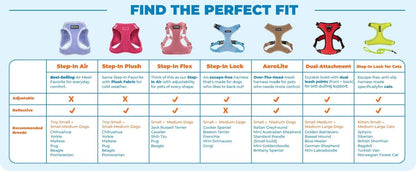 Voyager Step-in Air Cat Harness & Leash Set - Pink, S