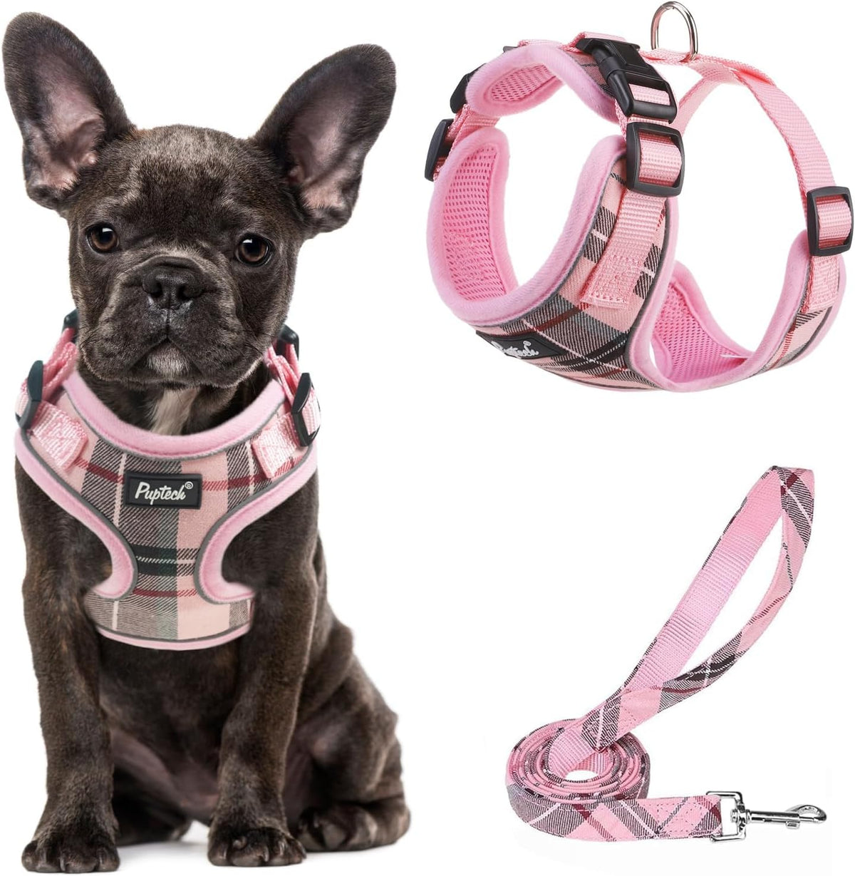 Small Dog Harness and Leash Set No Pull for XS XXS Sized Dogs Puppy