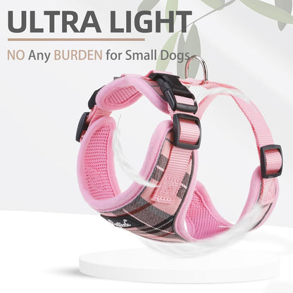Small Dog Harness and Leash Set No Pull for XS XXS Sized Dogs Puppy