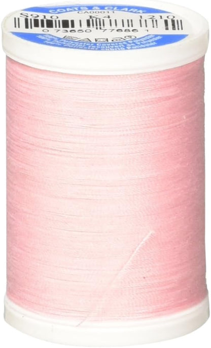 Coats Thread & Zippers Dual Duty XP General Purpose Thread, 250-Yard, Pink