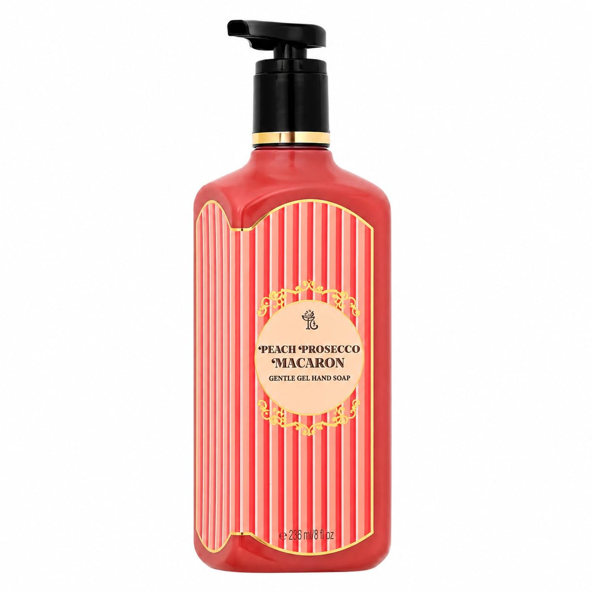 Peach Prosecco Macaron Gentle Gel Hand Soap | 8 Fl Oz | Scented with Natural Essential Oils