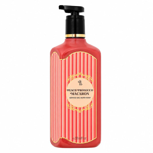 Peach Prosecco Macaron Gentle Gel Hand Soap | 8 Fl Oz | Scented with Natural Essential Oils