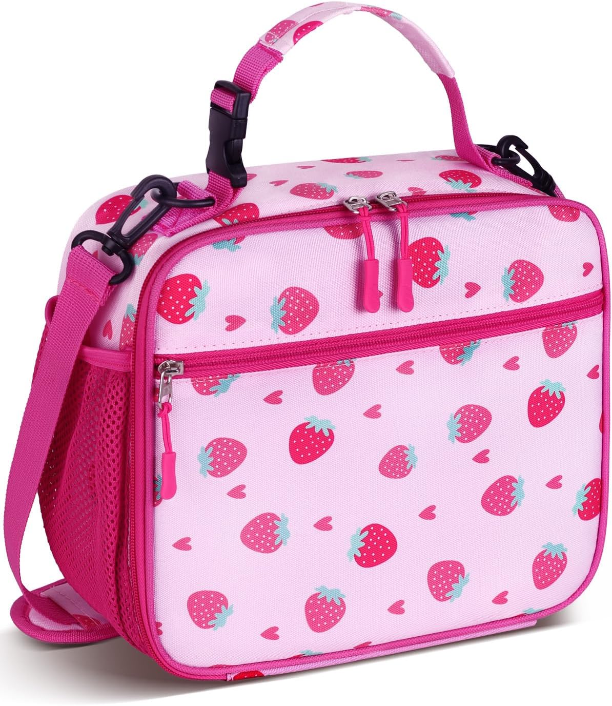 Kids Lunch Box for Girls, Kids Insulated Lunch Bag with Strap