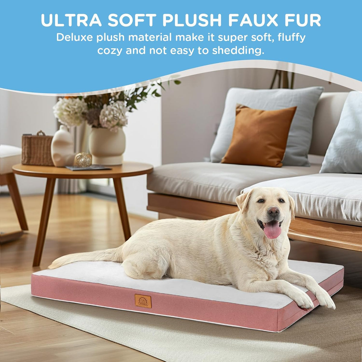 Waterproof Dog Bed Covers Replacement Washable, Pet Bed Cover Only