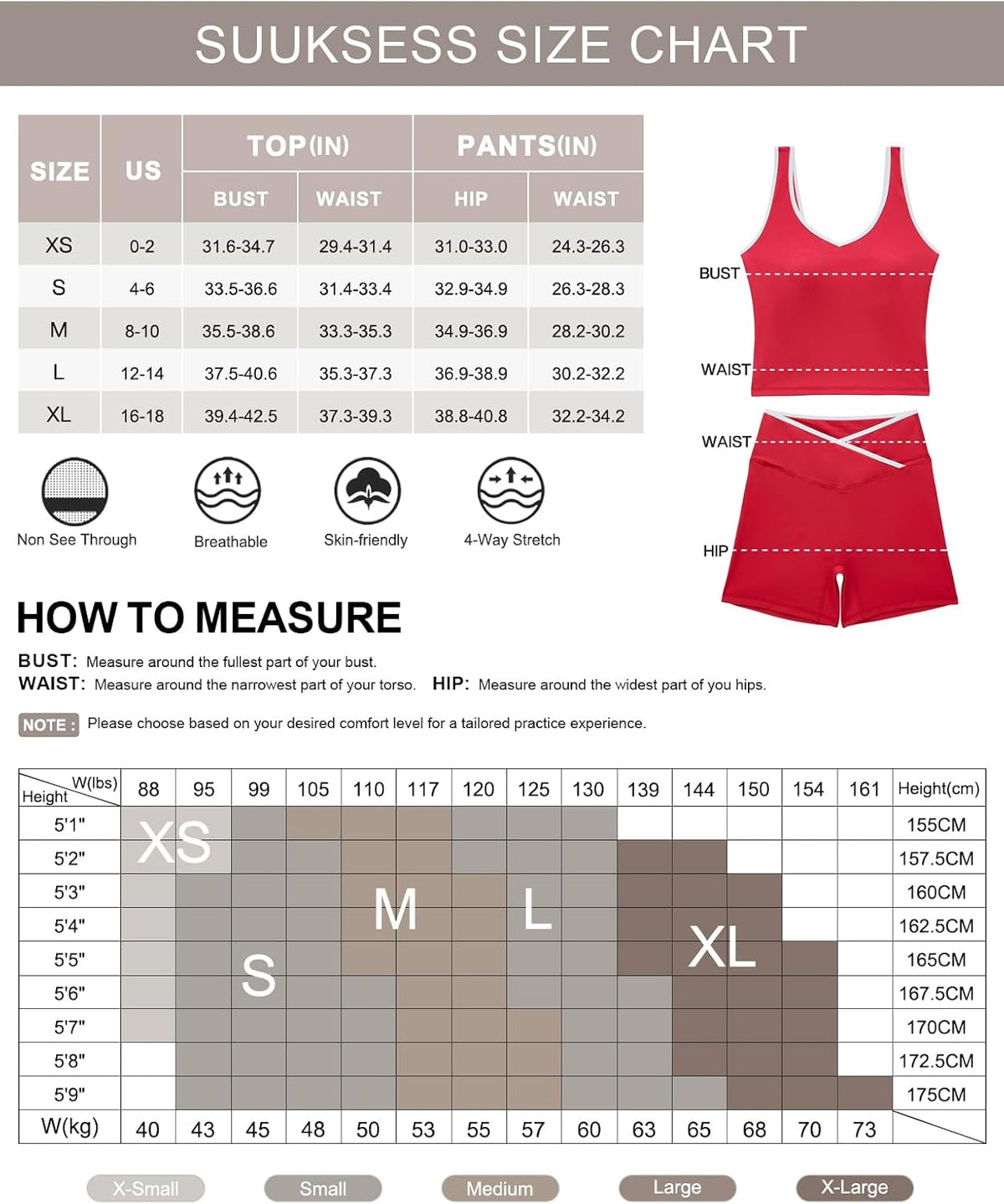 Women 2 Piece Workout Sets Built in Bra Yoga Tank Top High Waisted Tummy Control Biker Shorts