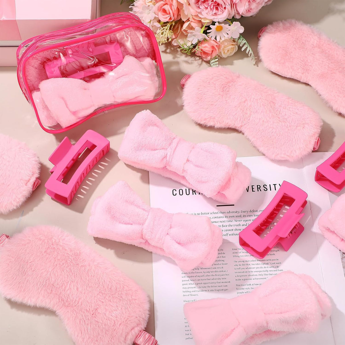 24pcs Sleepover Party Favors for Women, Slumber Party Supplies