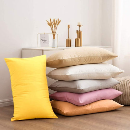 400 Thread Count,100% Egyptian Cotton 2pc Pillowcase Breathable, Cool & Crisp Cotton Pillow Cover, Standard/Queen Size, Pink