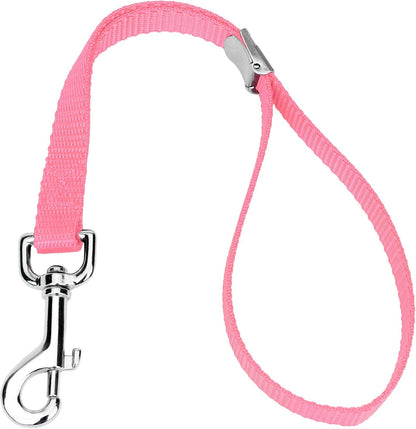 Country Brook Petz­ - Pink Nylon Cam Lock Grooming Loop with 9 Vibrant Colors (20 Inch, 5/8 Inch Wide)