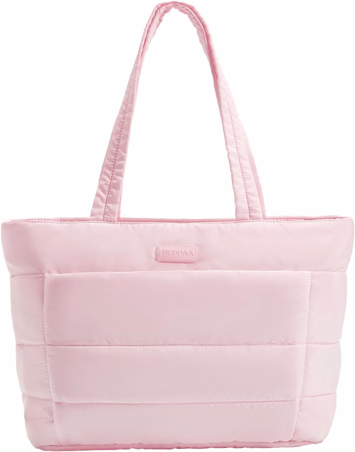 Puffer Tote Bag for Women, Large Travel Bag, Multiple Compartments for Work, Study, Gym, 20L, Fits 15.6'' Laptop