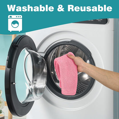 Toilet Seat Cover with Snaps Fixed, Toilet Seat Cushion for Bathroom