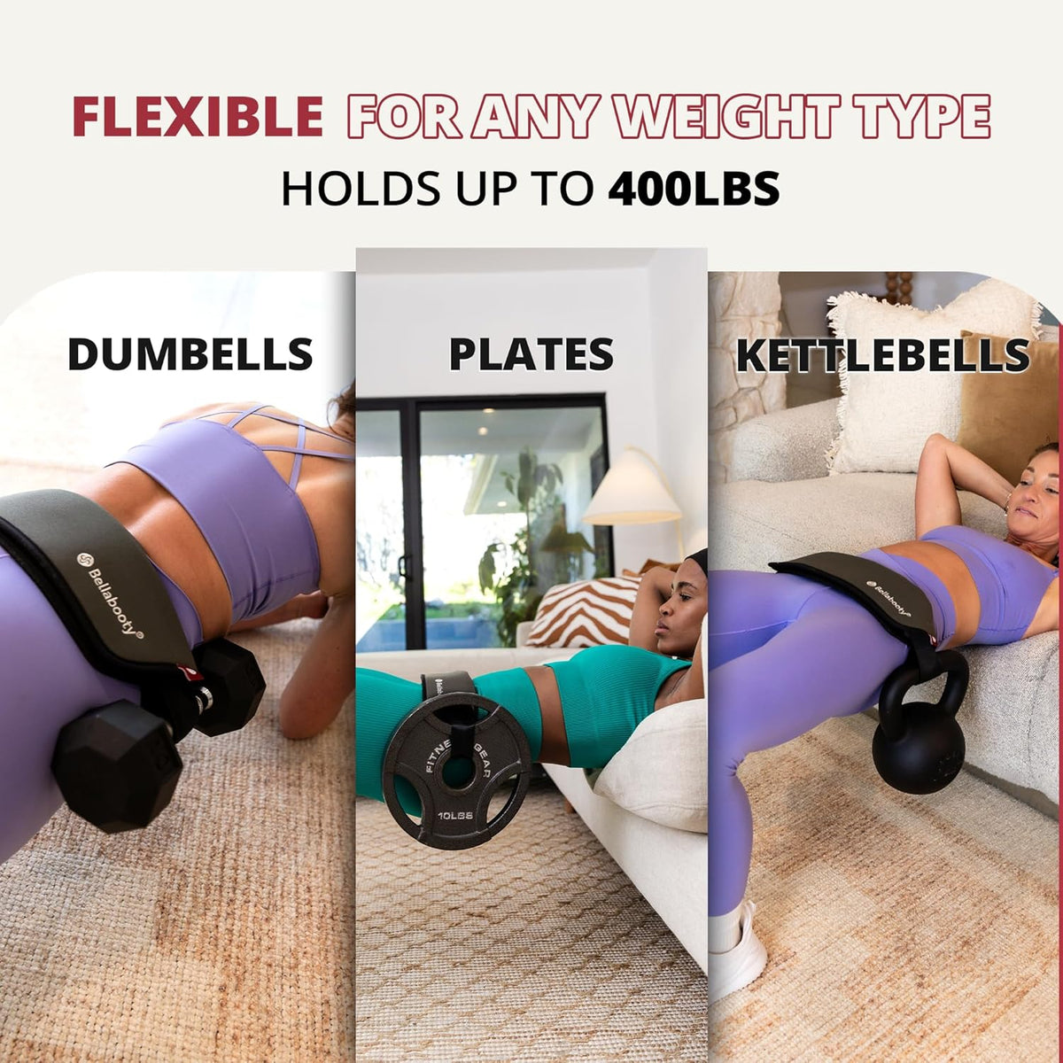 Premium Hip Thrust Belt - Adjustable Exercise Belt for Glutes & Squats, Hip Thrust Pad for Comfort, Versatile Gym Equipment for Home - Weightlifting Belt Support for Women