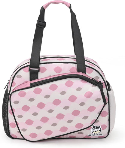 Pickleball Tote Bag for Women with Paddle Holder
