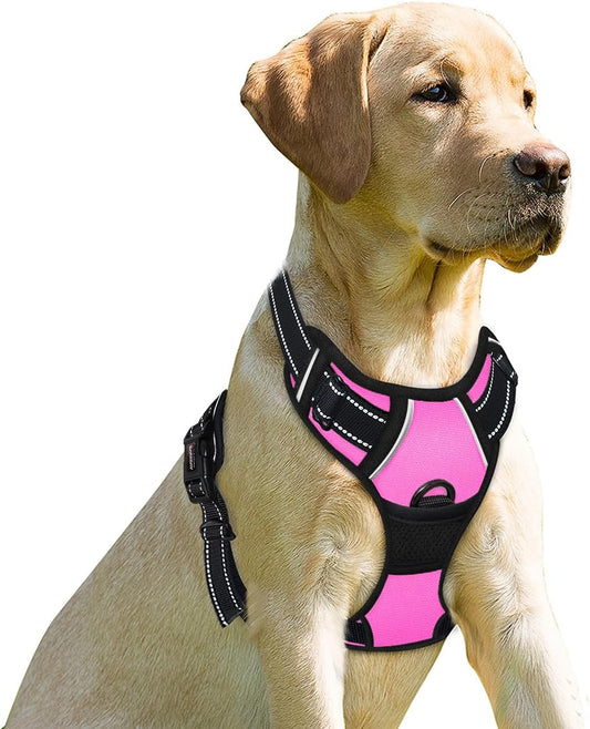 Dog Harness No Pull for Large Dogs Front Back Clips,Dog Vest