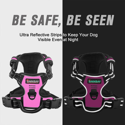Dog Harness No Pull for Large Dogs Front Back Clips,Dog Vest