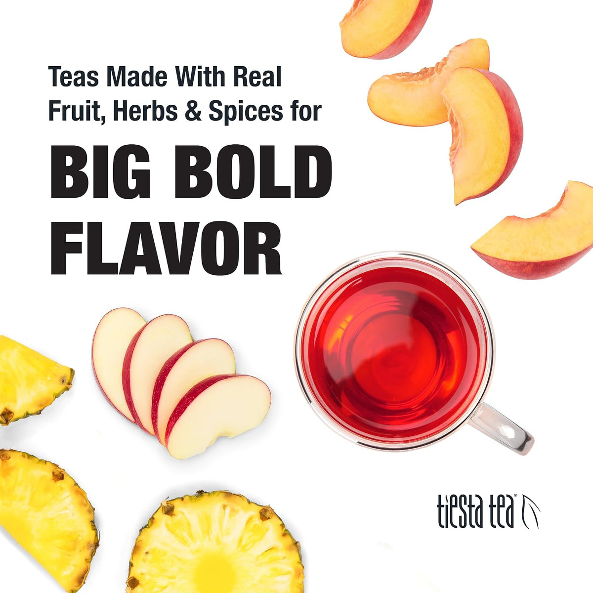 Peaches N' Green, Loose Leaf, Smooth Peach Green Tea