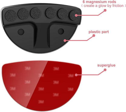Upgrade Your Skateboard Add Sparking Flames Tail Plate Attachment for an Electrifying Ride,s,Flint,Skateboard Spark Plate