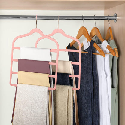 Velvet Pant Clothes Hanger Space Saving Non Slip Hanger Jean Slack Hangers