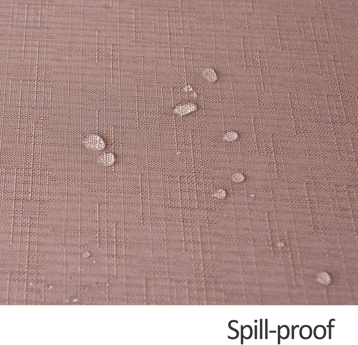 Round Linen Looking Textured Tablecloth Spill-Proof Wrinkle Free Soft Jacquard Table Cloth for Circular Table Cover, for Dining Room Buffet Banquet Parties Holiday Dinner, 70 Inch Dusty Pink