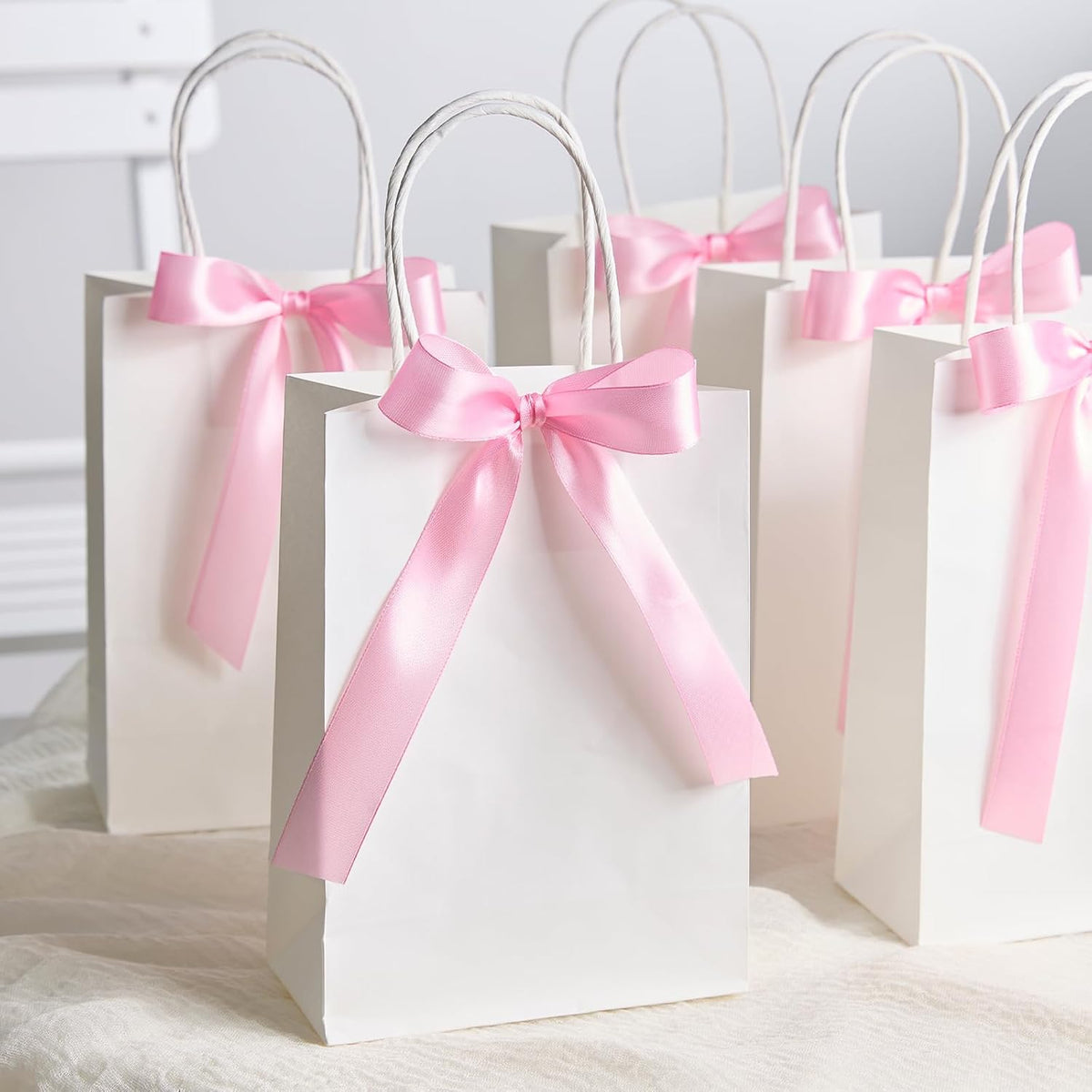 Pink Satin Ribbon 1 Inch x 100 Yards