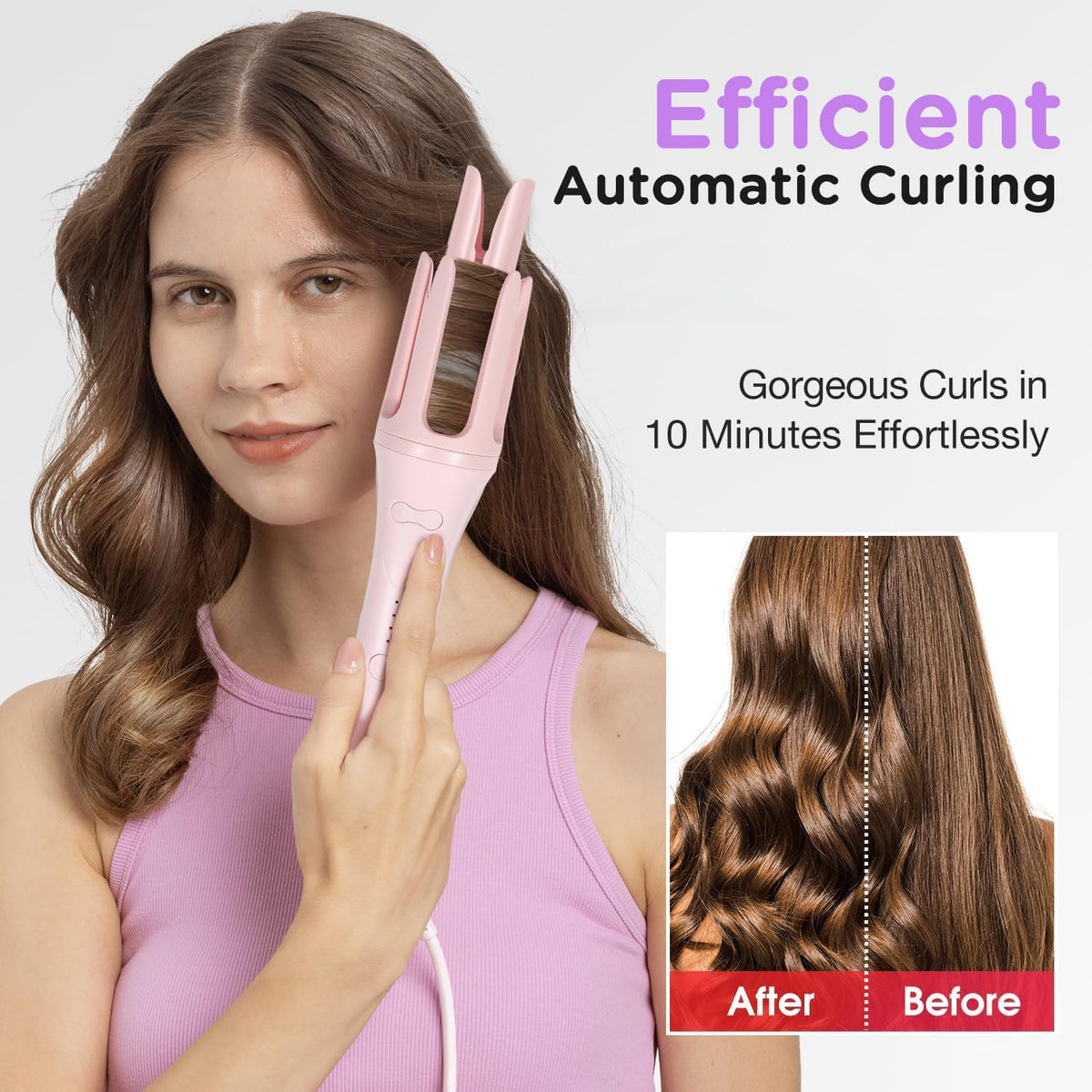 Automatic Curling Iron, Hair Curler, Curling Wind