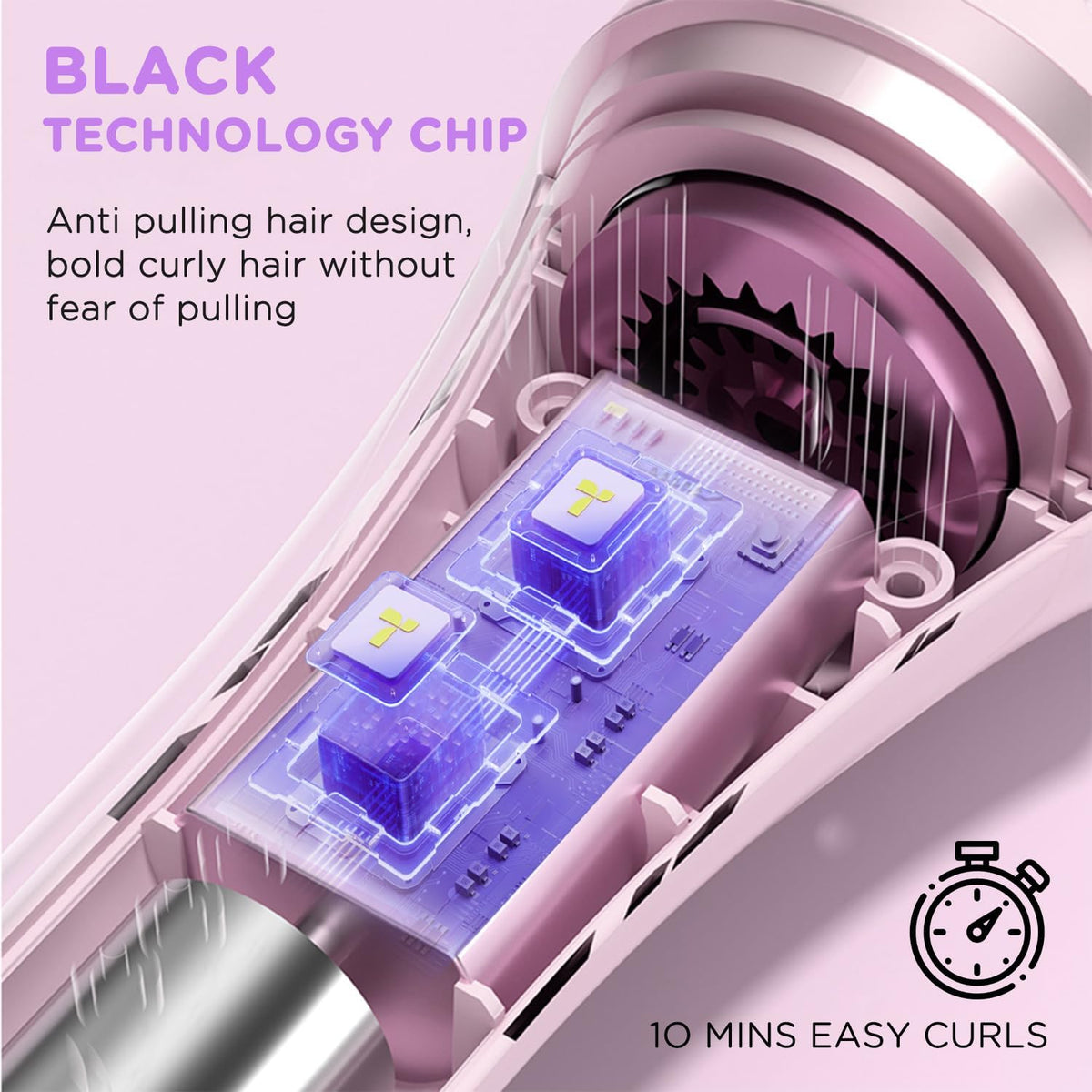 Automatic Curling Iron, Hair Curler, Curling Wind