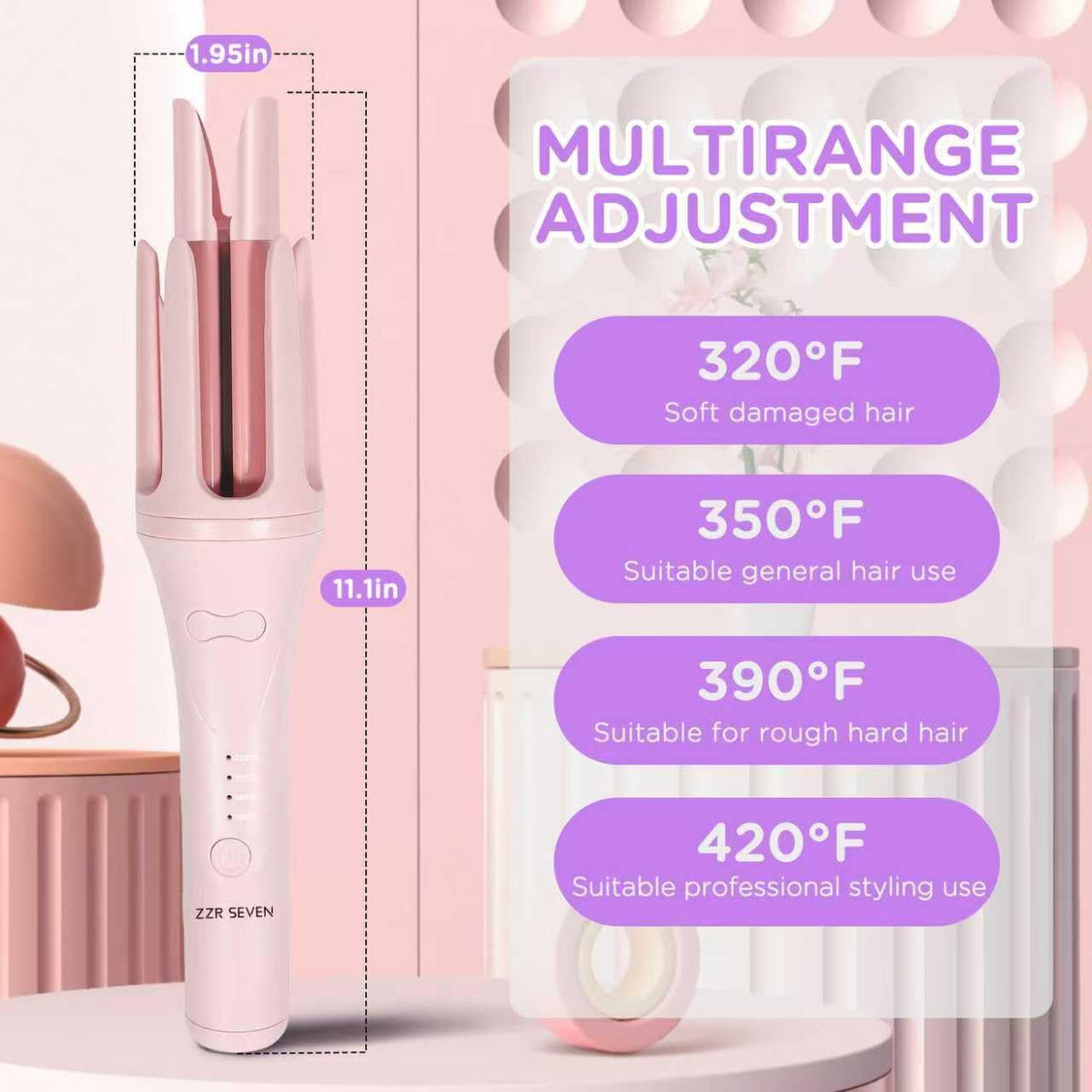 Automatic Curling Iron, Hair Curler, Curling Wind