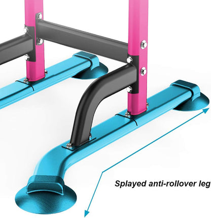 Multi-Function Power Tower Pull Up Bar Dip Station for Home Gym