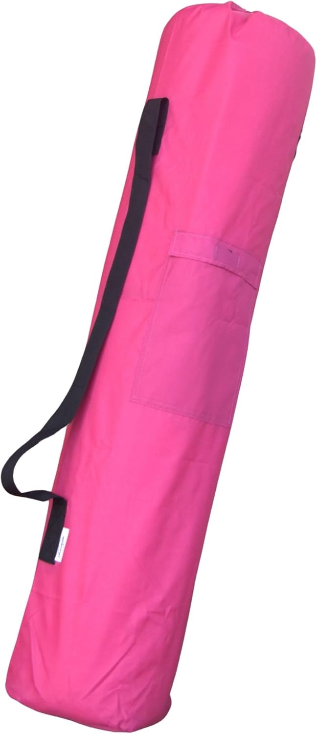 40"x7"x7" (Pink, M) Replacement Bag for Folding Camping Chair, Camp Chairs, Hammock, Yoga Mat, Beach Chair, Umbrella, Tent Bag 420D Oxford Polyester Fabric w/Side Pockets